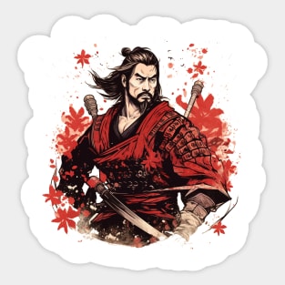 samurai color Sticker